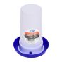 Base d'abreuvoir B4 en plastique pour volaille, 1l, bleu