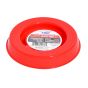Base d'abreuvoir B4 en plastique pour volaille, 1l, rouge