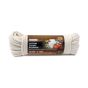 Smooth Braid Cotton Rope - Natural - 3/16" x 50'