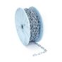 Chaîne Tenso pour machine à maillon torsadé, fini zinc, #3 - 5/64" x 98'