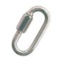 Maillon rapide, fini zinc, 1/4"