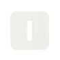 Ventilateur de salle de bain, Roomside, grille CleanCover, DEL, 80 pi³/min, 0,7 sone
