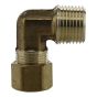Elbow male - 3/8" OD Comp x 3/8" MPT