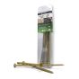 PWR DRIVE CST Structural screw - Oversized Flat Head - 3/8 in x 8 1/4 in, Blister of 10
