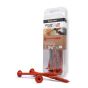 PWR DRIVE LVL Structural Assembly Screw - Oversized Flat Head - 3/8 in x 5 1/8 in, Blister of 10