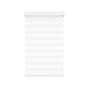 Cordless Zebra Roller Shade - White - 27" x 72"