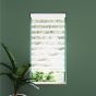 Cordless Zebra Roller Shade - White - 44" x 72"