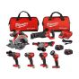 Ensemble de 7 outils sans fil M18 FUEL 18 V lithium-ion