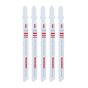 Lame de scie sauteuse, métal, 8 DPP, 4", 5/pqt