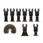 Ensemble de lames pour outils à usages multiples, OPEN-LOK, 9 mcx
