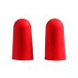 Bouchons d'oreilles jetables, rouge, 100 paires/pqt