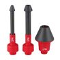 Ensemble d’extracteur de fil en conduite AIR-TIP pour aspirateur