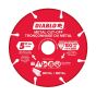 Diamond Cut-Off Wheel for Metal - 5"