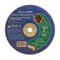 Cut-Off Grinder Wheel for Masonry - 7" x 1/8" x 5/8"
