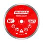Disque à tronçonner à bord continu diamanté, pour maçonnerie, 10"