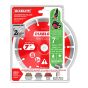 Disque à tronçonner à segments diamantés, pour maçonnerie, 7"