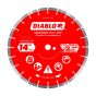 Disque à tronçonner à segments diamantés, pour maçonnerie, 14"