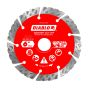 Diamond Segmented Turbo Cut-Off Disc for Masonry - 6"
