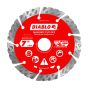Diamond Segmented Turbo Cut-Off Disc for Masonry - 7"
