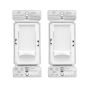 Interrupteur gradateur universel, 600 W, blanc, 2/pqt