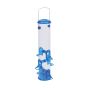 Tube Bird Feeder - More Birds - Jumbo - Blue