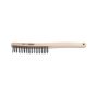 Hand Brush - Carbon Steel - Curved - 13 3/4"