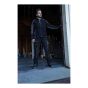 Pantalon, Cortex, extensible, avec poches genouillères, grandeur 30, noir