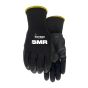 Gants enduits de nitrile, noir, petit