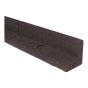 Ecoborder Landscape Edging - 4' - Rubber - Brown