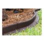 Ecoborder Landscape Edging - 4' - Rubber - Brown