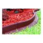Ecoborder Landscape Edging - 4' - Rubber - Red