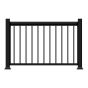 Modular Handrail - Legacy - Black - 42" x 72"
