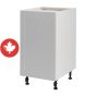 Base Cabinet 1 Door - Shaker - Grey - 18" x 34 3/4" x 24"
