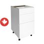 Base Cabinet 1 Door - Shaker - White - 18" x 34 3/4" x 24"
