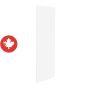 Fridge Panel - Shaker - White - 24" x 84"