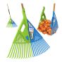 Leaf Rake 3 in 1 - Leaf Grabber - 24 Teeth - 27"