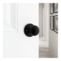 Poignée ronde, Regina, intérieur, passage, noir mat