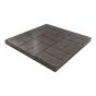 Brick Concrete Slab - Charcoal - 24" x 24"