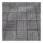 Rustica Concrete Slab - Charcoal. 15" x 15"