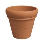 European Terracotta Pot - Mariza -Terracotta - 14.5"