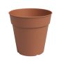 Plastic Outdoor Pot - Madagascar - Terracotta - 8.2"
