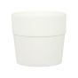 Cache-pot, Groove, intérieur, plastique, blanc, 17 cm