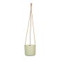 Cache-pot suspendu, vert, 14 cm