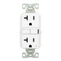 Prise électrique Eaton DDFT 20A 125V, inviolable, style décorateur, noir