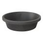 Red Barn Rubber Feed Pan - Black - 1 GL
