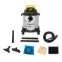 Stainless Steel Wet/Dry Vacuum - 4 HP - 6 Gal.