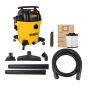 Wet/dry Vacuum - Polyethylene - 5.5 HP - 12 Gal.