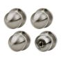 Ensemble de boutons, Hudson pour portes privées et de passage, 4/pqt, nickel satiné
