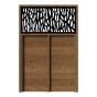 Privacy Fence Panel - Sprig - 4' x 6'