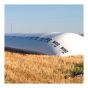 Large Ensilage and Grain Bag - White-Black - 14' x 500'
